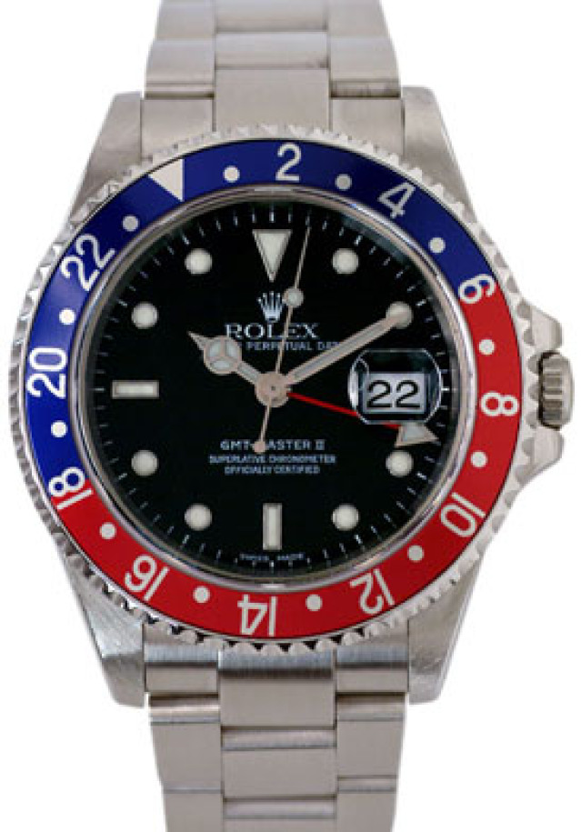Luxury Rolex GMT-Master II 16710 Year 2003